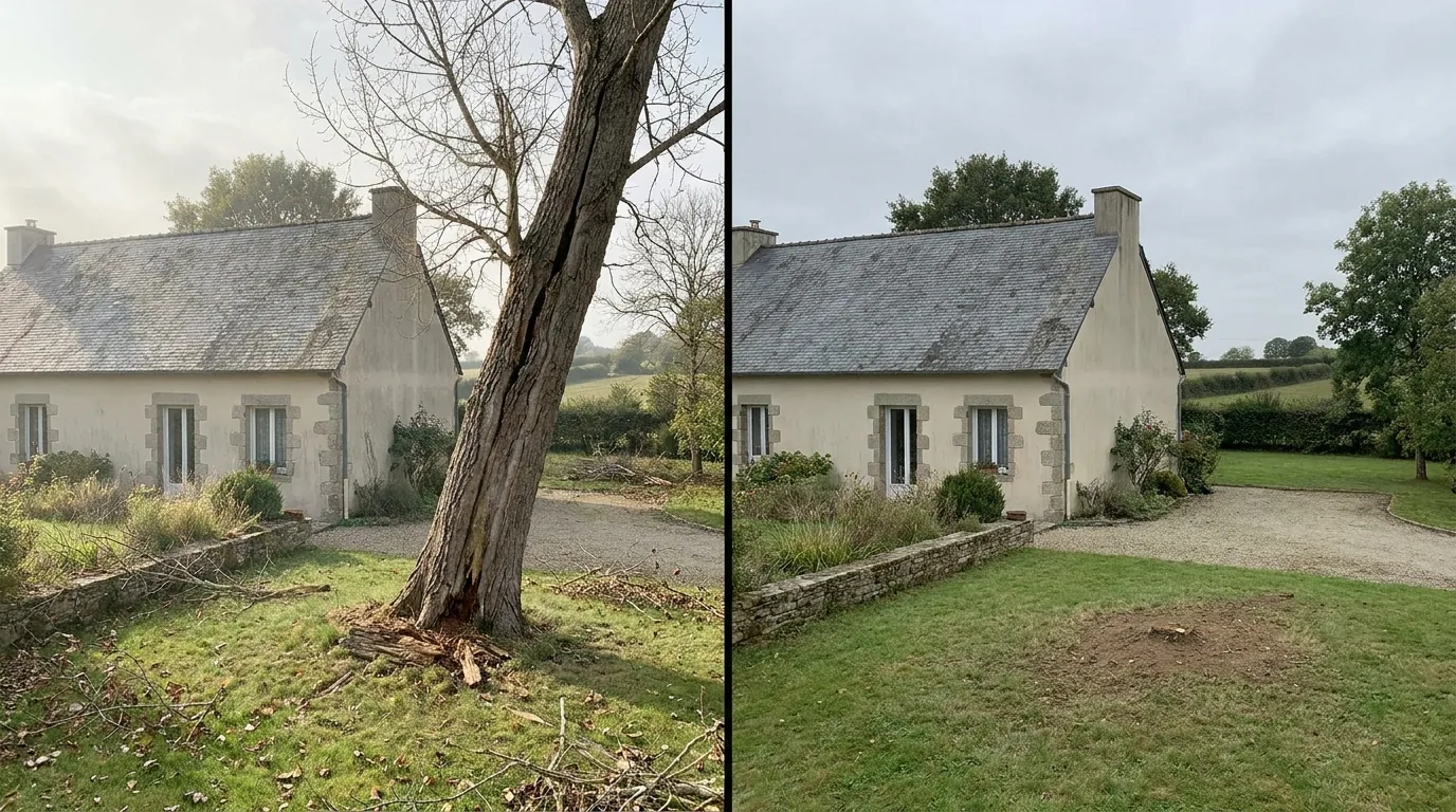 Abattage d'arbre · Cherbourg-en-Cotentin