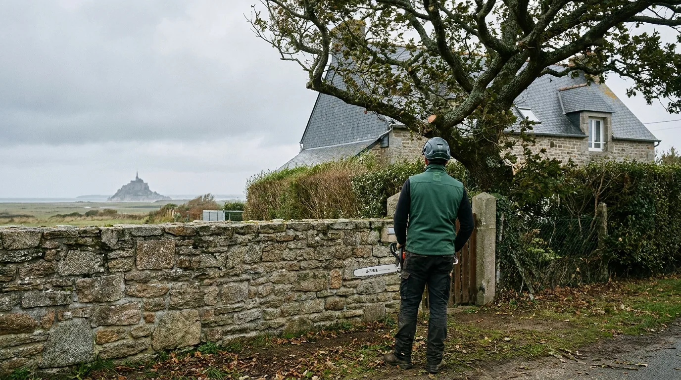 Arbre du voisin trop haut ou dangereux : que faire légalement ? (Cherbourg-en-Cotentin)